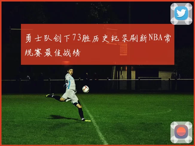 勇士队创下73胜历史纪录刷新NBA常规赛最佳战绩