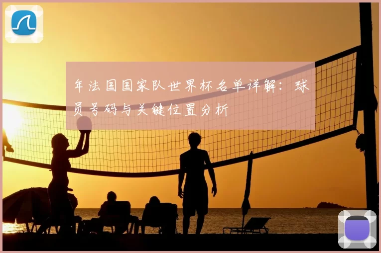 年法国国家队世界杯名单详解：球员号码与关键位置分析